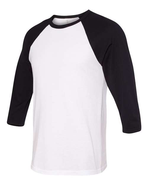 Unisex Three-Quarter Sleeve Baseball Tee - Image 60