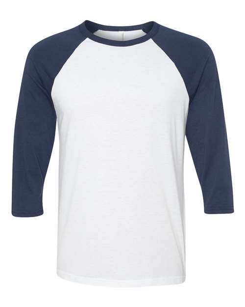 Unisex Three-Quarter Sleeve Baseball Tee - Image 86