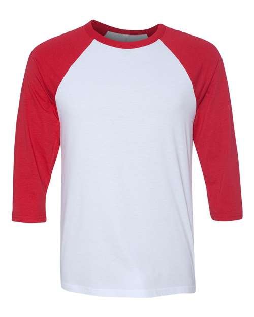 Unisex Three-Quarter Sleeve Baseball Tee - Image 104