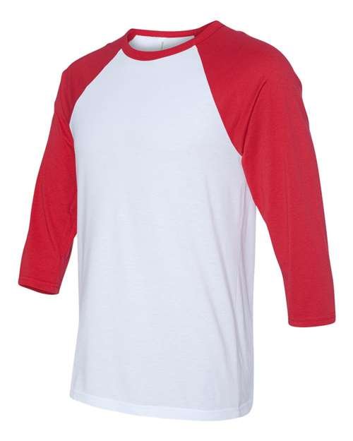 Unisex Three-Quarter Sleeve Baseball Tee - Image 105