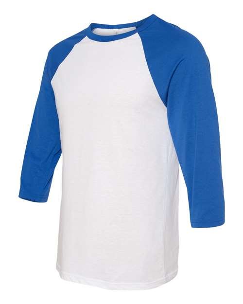 Unisex Three-Quarter Sleeve Baseball Tee - Image 108
