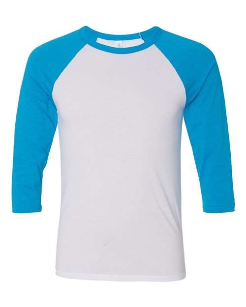 Unisex Three-Quarter Sleeve Baseball Tee - Image 89