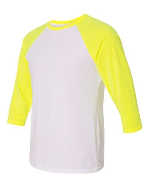 Unisex Three-Quarter Sleeve Baseball Tee - Image 99