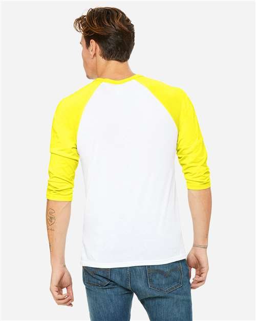 Unisex Three-Quarter Sleeve Baseball Tee - Image 103