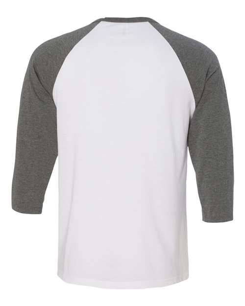 Unisex Three-Quarter Sleeve Baseball Tee - Image 67