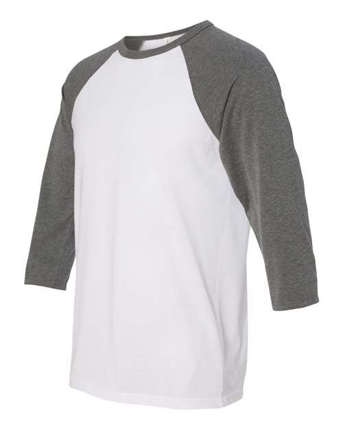 Unisex Three-Quarter Sleeve Baseball Tee - Image 66