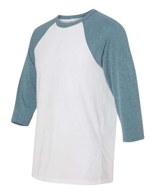 Unisex Three-Quarter Sleeve Baseball Tee - Image 69