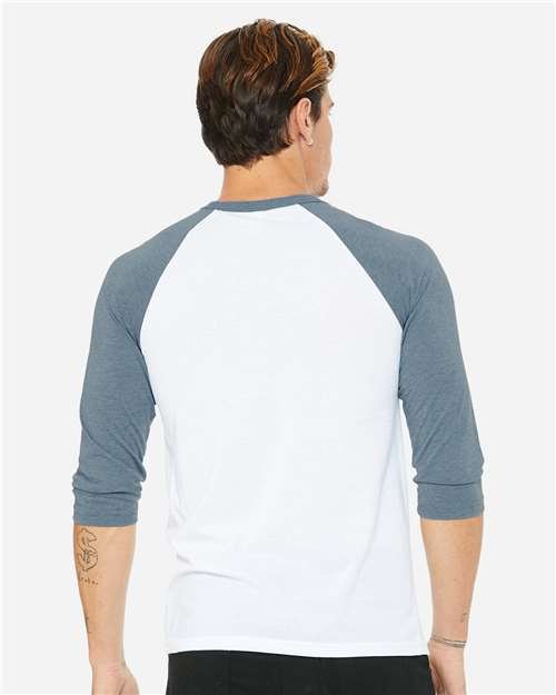 Unisex Three-Quarter Sleeve Baseball Tee - Image 73