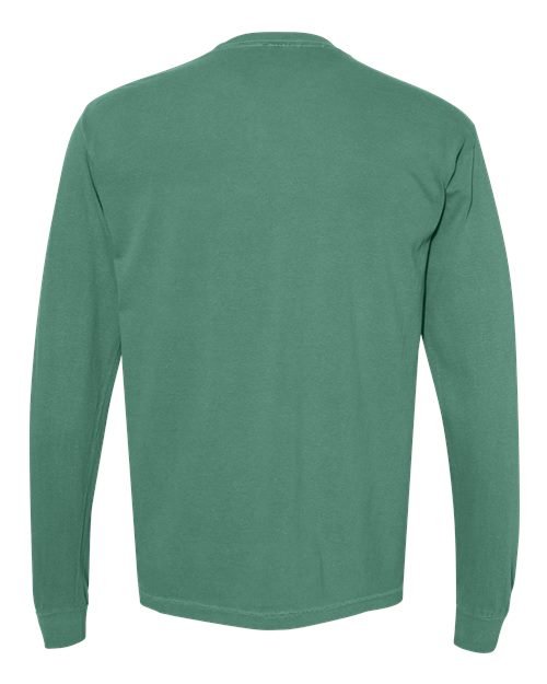 Unisex Garment-Dyed Heavyweight Long Sleeve Pocket T-Shirt - Image 60