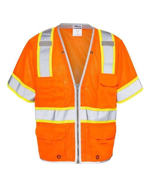 Unisex Premium Brilliant Series® Heavy Duty Class 3 Vest - Image 5