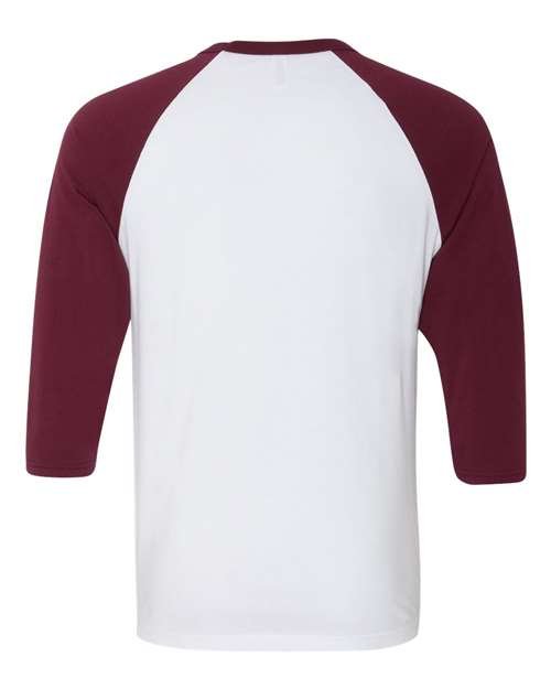 Unisex Three-Quarter Sleeve Baseball Tee - Image 84