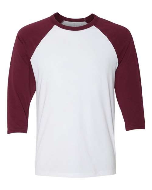Unisex Three-Quarter Sleeve Baseball Tee - Image 83