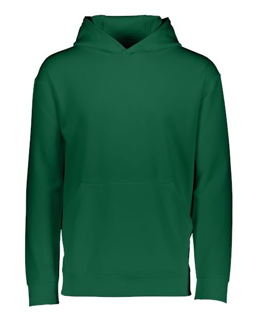 Youth Wicking Fleece Hooded Sweatshirt - Image 5
