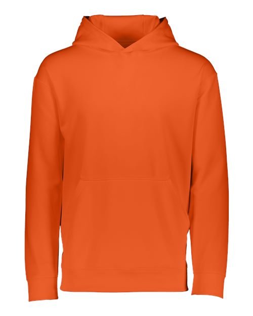 Youth Wicking Fleece Hooded Sweatshirt - Image 10