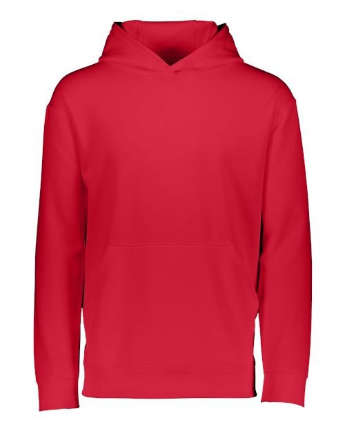 Youth Wicking Fleece Hooded Sweatshirt - Image 12