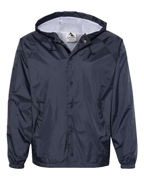 Unisex Hooded Coach's Jacket - Image 5