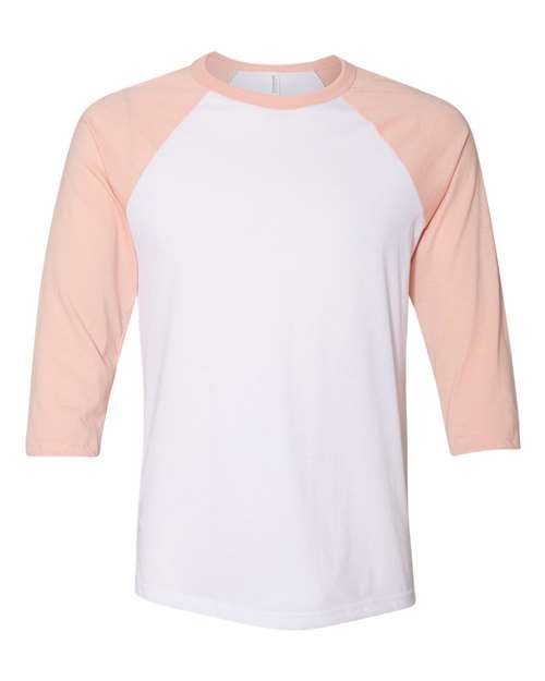 Unisex Three-Quarter Sleeve Baseball Tee - Image 77