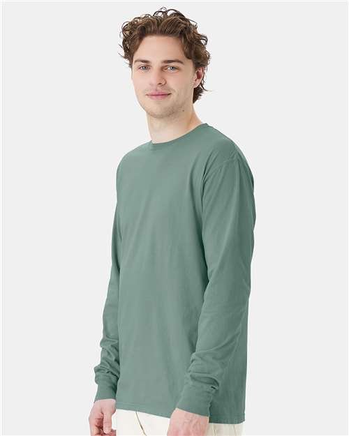 Unisex Garment-Dyed Long Sleeve T-Shirt - Image 48