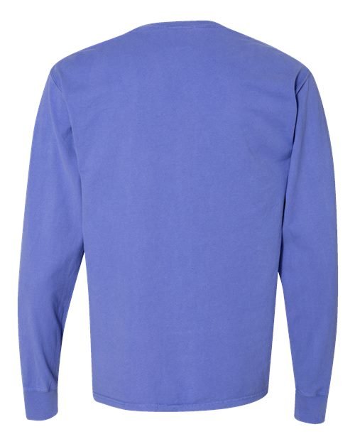 Unisex Garment-Dyed Long Sleeve T-Shirt - Image 51