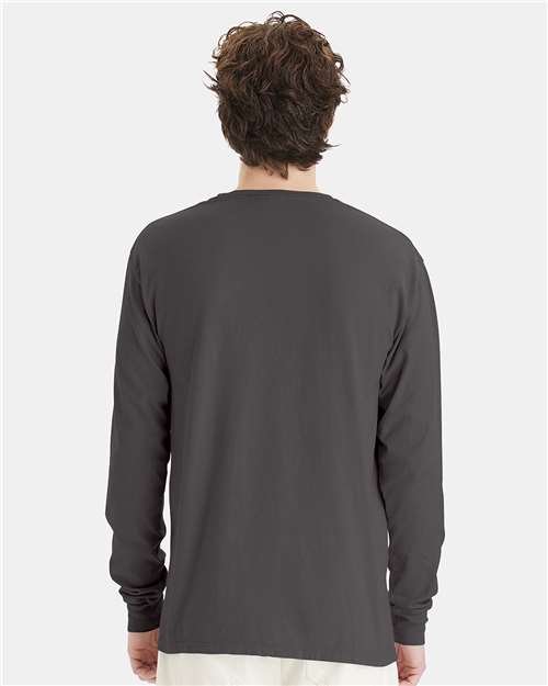 Unisex Garment-Dyed Long Sleeve T-Shirt - Image 123