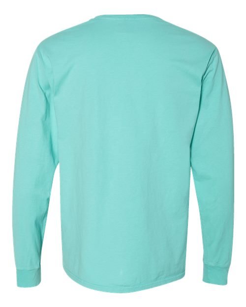 Unisex Garment-Dyed Long Sleeve T-Shirt - Image 95