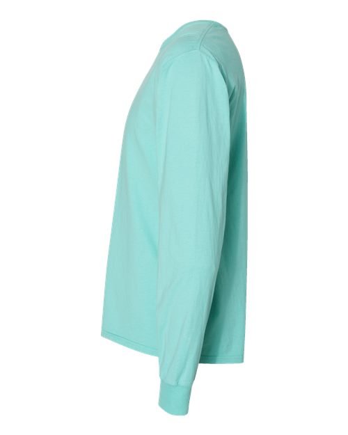 Unisex Garment-Dyed Long Sleeve T-Shirt - Image 96