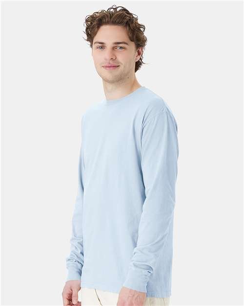 Unisex Garment-Dyed Long Sleeve T-Shirt - Image 144