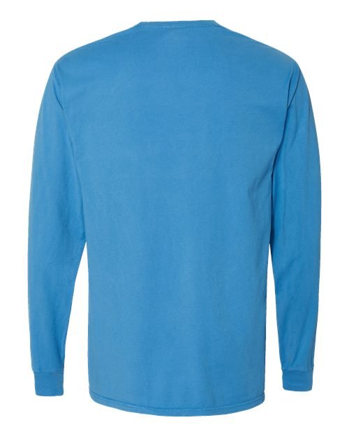 Unisex Garment-Dyed Long Sleeve T-Shirt - Image 153