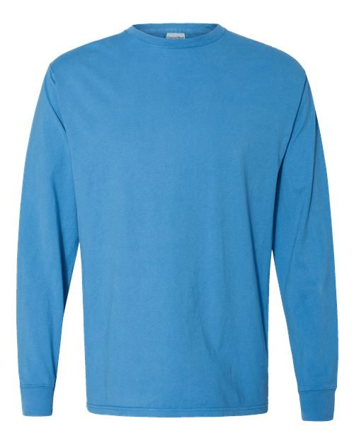Unisex Garment-Dyed Long Sleeve T-Shirt - Image 152