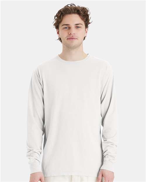 Unisex Garment-Dyed Long Sleeve T-Shirt - Image 173