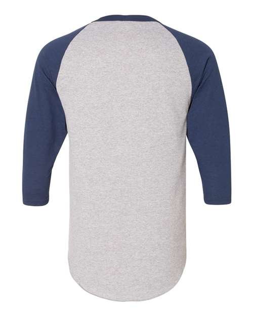 Unisex Three-Quarter Raglan Sleeve Baseball Jersey T-Shirt - Image 12