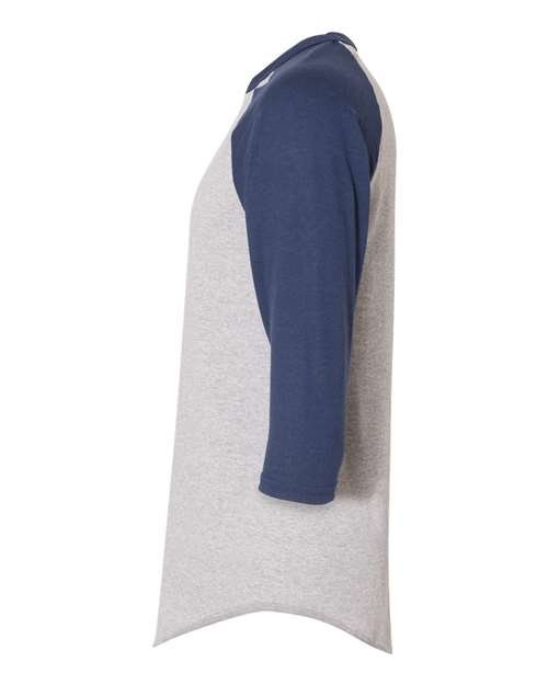 Unisex Three-Quarter Raglan Sleeve Baseball Jersey T-Shirt - Image 13