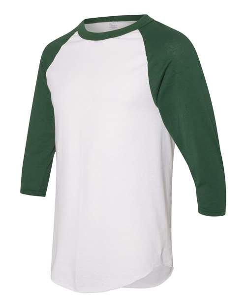 Unisex Three-Quarter Raglan Sleeve Baseball Jersey T-Shirt - Image 24