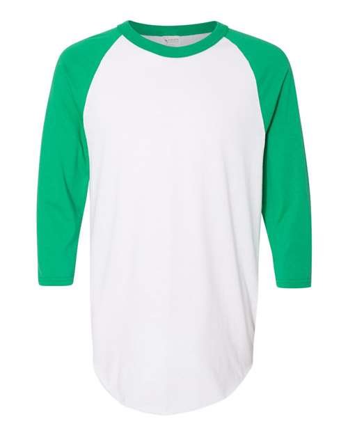 Unisex Three-Quarter Raglan Sleeve Baseball Jersey T-Shirt - Image 29