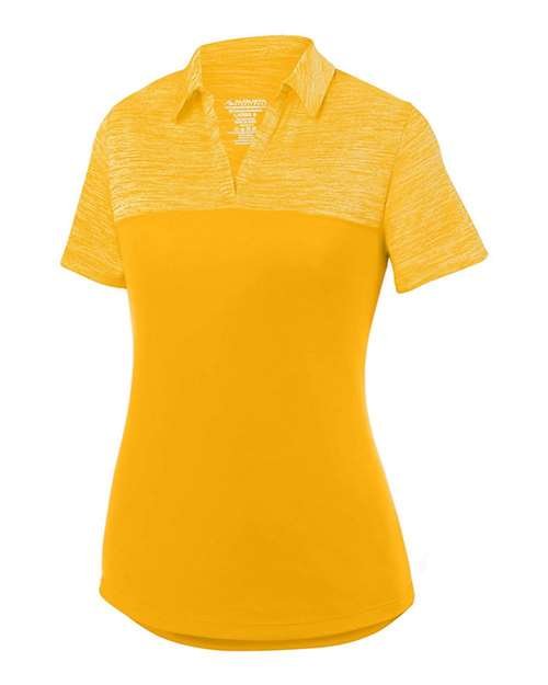 Women's Shadow Tonal Heather Polo - Image 4