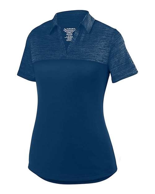 Women's Shadow Tonal Heather Polo - Image 6