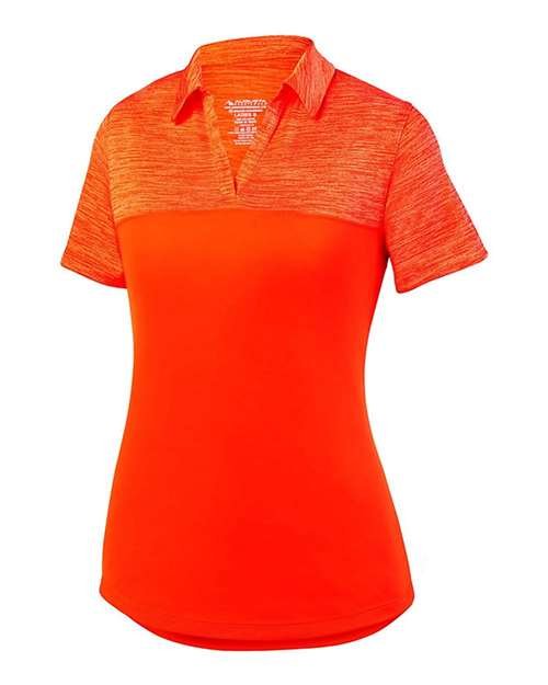 Women's Shadow Tonal Heather Polo - Image 7