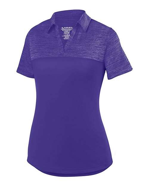Women's Shadow Tonal Heather Polo - Image 8