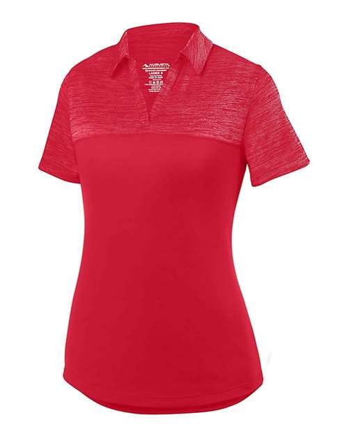 Women's Shadow Tonal Heather Polo - Image 9