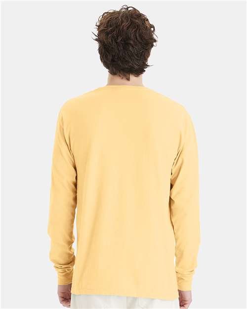 Unisex Garment-Dyed Long Sleeve T-Shirt - Image 163