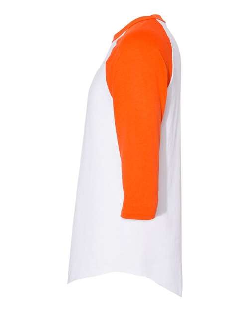 Unisex Three-Quarter Raglan Sleeve Baseball Jersey T-Shirt - Image 38