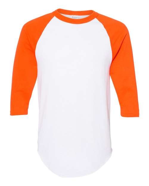 Unisex Three-Quarter Raglan Sleeve Baseball Jersey T-Shirt - Image 36
