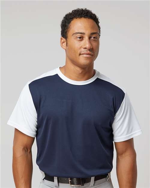 Men's Crewneck Pullover Baseball Jersey - Image 16