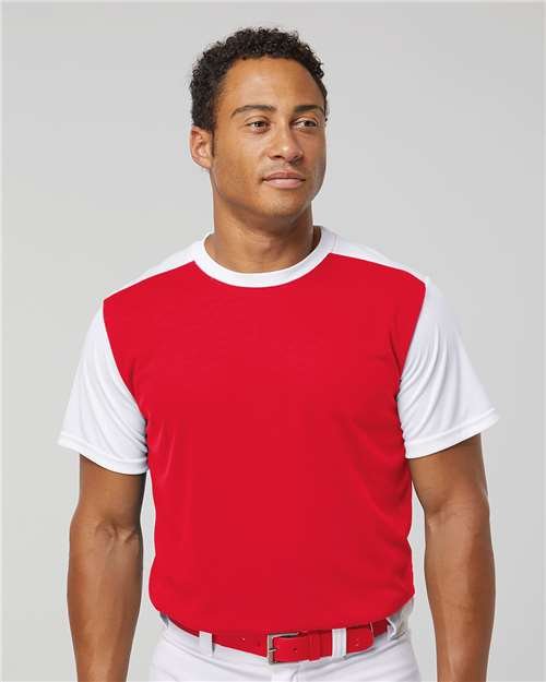 Men's Crewneck Pullover Baseball Jersey - Image 25