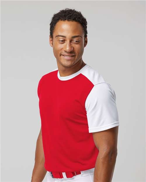 Men's Crewneck Pullover Baseball Jersey - Image 26