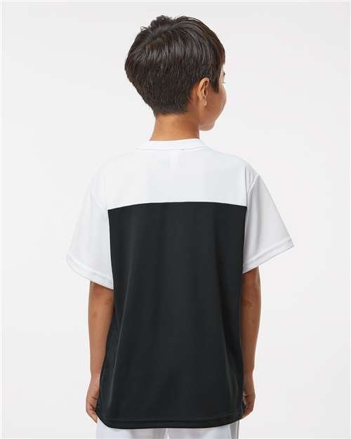 Youth Crewneck Pullover Baseball Jersey - Image 8