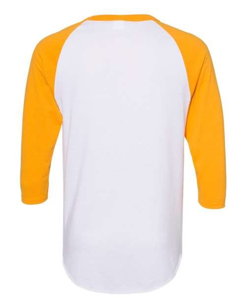 Unisex Three-Quarter Raglan Sleeve Baseball Jersey T-Shirt - Image 27
