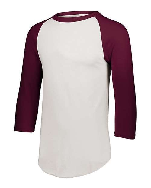 Unisex Three-Quarter Raglan Sleeve Baseball Jersey T-Shirt - Image 32