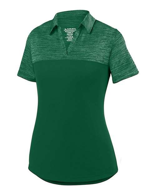 Women's Shadow Tonal Heather Polo - Image 3