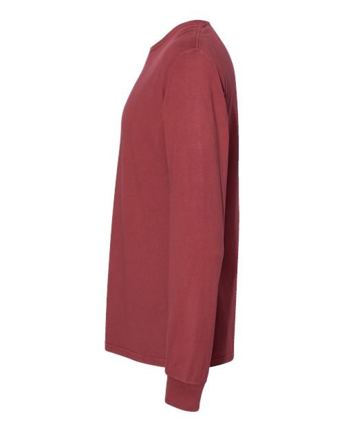 Unisex Garment-Dyed Long Sleeve T-Shirt - Image 28